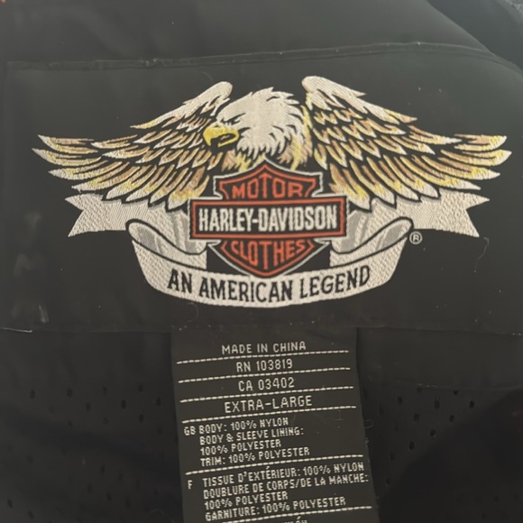 Men’s Harley-Davidson embroidered Jacket size XL - Picture 3 of 7
